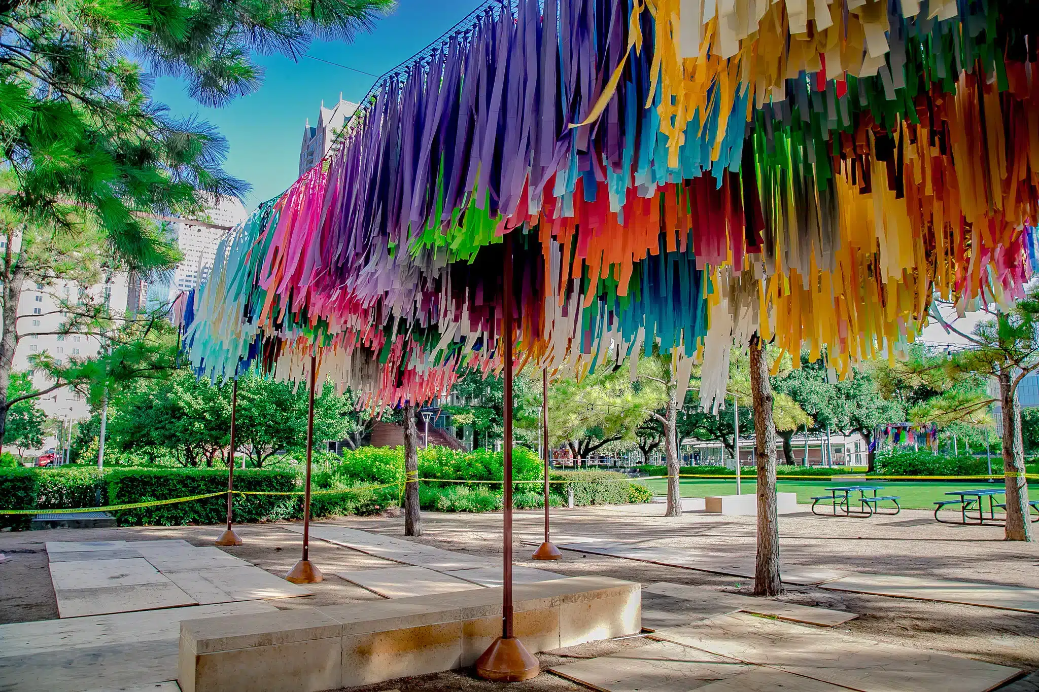 “Arcade” by Color Condition, presented in collaboration with Houston First Corporation.